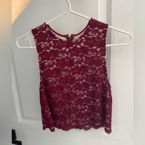 Babaton size 4 lace blouse